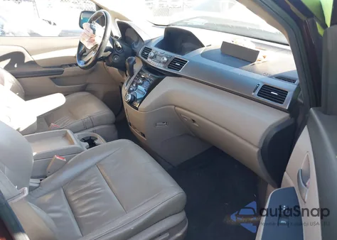 2012 Honda Odyssey Ex-L из США, поврежденный, VIN 5FNRL5H68CB092663